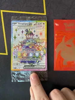 Pokemon Terapagos ex 165 Sv Scarlet & Violet Promo Holo Rare Sealed 208💎NM💎 - Image 1