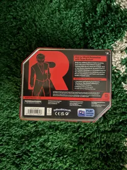 Pokemon TCG Team Rocket Tin (NEW) SEALED Mewtwo - Image 2