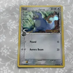 Seel 62/101 delta species EX Dragon Frontiers Reverse Foil Holo Stamped Pokemon - Image 2