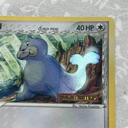 Seel 62/101 delta species EX Dragon Frontiers Reverse Foil Holo Stamped Pokemon - Image 4