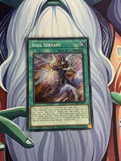 Yugioh/ Soul Servant/ Secret Rare/ LDS3/ Limited Edition/ Mint - Image 1