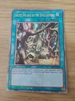 Yugioh cards - Secret Village of the Spellcasters - RA03-EN209 - Quarter Century - Image 1