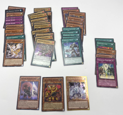 Lot of 46 Cards Yu Gi Oh Yugioh 3 Foil Prisma Holo 43 Commons 1996 LP - Image 2