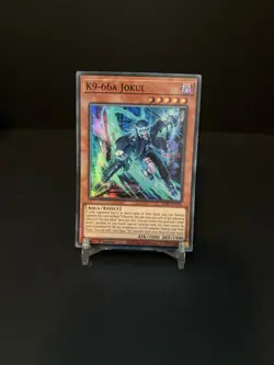 Yugioh - K9-66A Jokul Super Rare JUSH-EN032, Near Mint, 1st Edition, Euro Print - Image 1