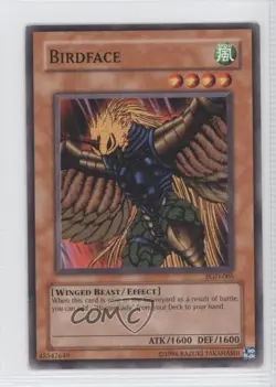 Birdface YuGiOh Pharaonic Guardian #PGD-005 2003 READ - Image 1