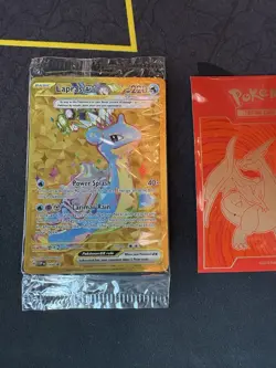 Pokemon Card Lapras ex SVP 164 Promo Scarlet & Violet Holo Rare Sealed 218💎NM💎 - Image 1