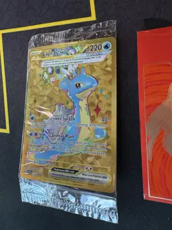 Pokemon Card Lapras ex SVP 164 Promo Scarlet & Violet Holo Rare Sealed 218💎NM💎 - Image 3