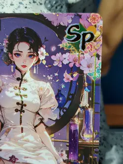 Lady Tamayo SP Demon Slayer Mystic Encounter Wedding 3 Anime Waifu Card - Image 3