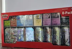 Pokemon Trading Card Game: 8-Pack Collector's Tin Set NEW, Factory Sealed. - Image 2