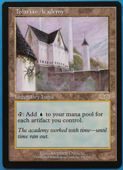 Tolarian Academy Urza's Saga MINT (Reserved List MTG Magic Card) 503112 ABUGames - Image 1