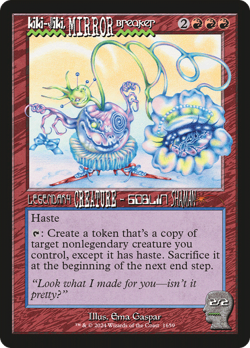 Kiki-Jiki, Mirror Breaker (Secret Lair) PROMO NM Red Mythic Rare CARD ABUGames - Image 1