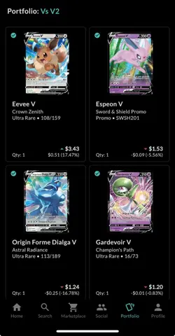 Pokemon TCG Sword And Shield V Ultra Rare 32 Card Lot - Image 5