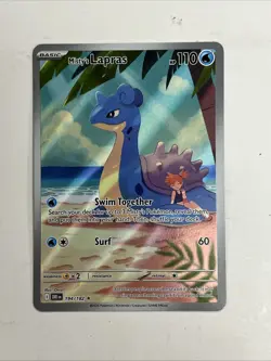 NM Misty's Lapras 194/182 Sv10: Destined Rivals Illustration Rare Pokemon Card - Image 1
