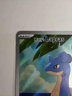NM Misty's Lapras 194/182 Sv10: Destined Rivals Illustration Rare Pokemon Card - Image 5