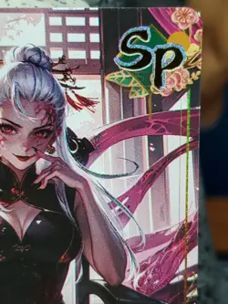 Daki SP Demon Slayer Mystic Encounter Wedding 3 Anime Waifu Card - Image 3