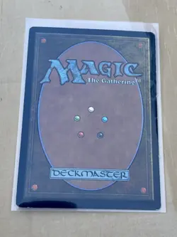 MTG Quicksilver Amulet Artifact Douglas Shuler 99 130/143 Deckmaster Magic Card - Image 2