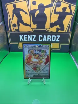 Pokemon TCG Prismatic Evolutions SPC Eevee EX Black Star Promo Card 174 - Image 1