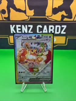 Pokemon TCG Prismatic Evolutions SPC Eevee EX Black Star Promo Card 174 - Image 2