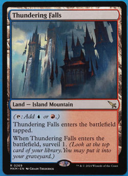 Thundering Falls Murders at Karlov Manor MINT Land Rare CARD (503105) ABUGames - Image 1