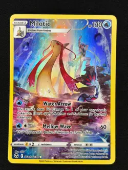 Milotic TG02/TG30 Holo Silver Tempest Trainer Gallery Pokemon NM - Image 1