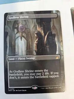 MTG - Godless Shrine Borderless - Ravnica Remastered - Image 1