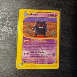 Gengar 48/165 Pokemon TCG Expedition Non Holo Rare LP+ - Image 1