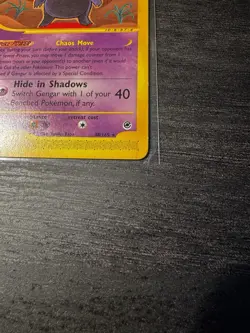 Gengar 48/165 Pokemon TCG Expedition Non Holo Rare LP+ - Image 3