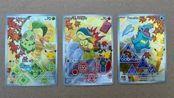 Pokemon TCG: First Partner Illustration Collection Series 2 - JOHTO GEN 2 set - Image 1