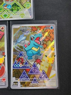 Pokemon TCG First Partner Illustration Collection Series 2 Johto (Set of 3) - Image 4
