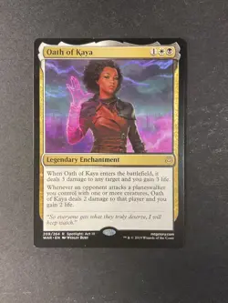 Oath of Kaya - War of the Spark - Magic the Gathering - MTG - Image 1