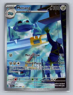 METANG 094/086 HOLO ILLUSTRATION RARE CHAOS RISING POKEMON Holo NM *3 - Image 1