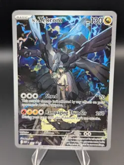 Pokemon TCG N’s Zekrom #031 Black Star Promo Full Art Ascended Heroes Promo NM/M - Image 1