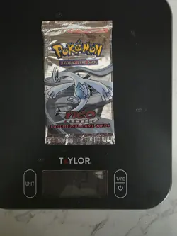 Pokemon TCG Neo Genesis Unlimited Booster Pack Lugia Artwork SEALED HEAVY 21g - Image 1