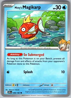 Misty's Magikarp 048/182 Common Destined Rivals Pokemon Near Mint - Image 1