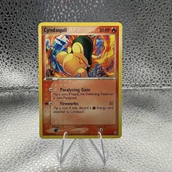 Pokemon TCG Cyndaquil EX Unseen Forces 54/115 Regular LP - Image 1