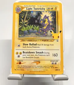 Pokemon Celebrations - Light Toxtricity Holo Promo SWIRL SWSH137 - Image 1