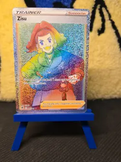 Pokemon TCG- Zisu - 207/189 -2022 Astral Radiance Rainbow Secret Rare - Image 1