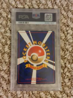 Pokemon Dark Vileplume Holo Rare Rocket Gang #45 Japanese 1998 PSA 9 MINT - Image 2