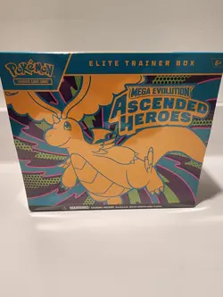 Pokemon Elite Trainer Box Mega Evolution: Ascended Heroes - Image 1