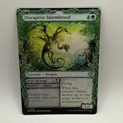 Tarkir: Dragonstorm Disruptive Stormbrood (Showcase) FOIL #310 MTG NM - Image 1