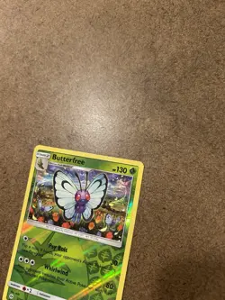 Butterfree 3/149 Rare Sun & Moon Base Set Pokemon Reverse Holo - NEAR MINT (NM) - Image 3