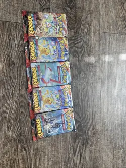 Pokemon TCG Scarlet And Violet Surging Sparks Sealed Booster Packs Lot Of 5 - Image 5