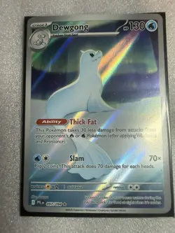 Dewgong 097/094 Illustration Rare Holo Near Mint Condition Phantasmal Flames - Image 1
