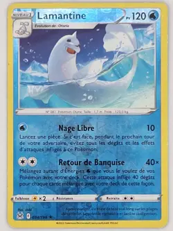 Dewgong 034/196 Pokemon - French Reverse Holo SWSH Lost Origin MP - Image 1