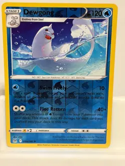 Dewgong 034 NEAR MINT Lost Origin 196 Pokemon Reverse Holo - Image 2