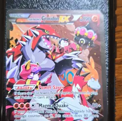 Pokemon Company Team Magma's Groudon EX 15/34 Double Crisis Holo 190 HP - Image 1