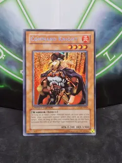 Yugioh Command Knight CT1-EN003 Limited Edition Secret Rare NM - Image 1
