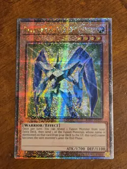 Elemental HERO Prisma RA03-EN193 Quarter Century Secret Rare Yugioh 1st Edition - Image 1