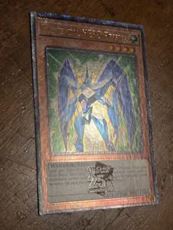 Elemental HERO Prisma RA03-EN193 Quarter Century Secret Rare Yugioh 1st Edition - Image 3