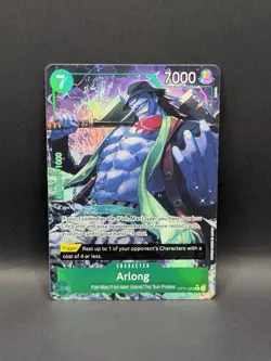 Arlong OP11-023 ALTERNATE ART FOIL A Fist Of Divine Speed One Piece English Alt - Image 1